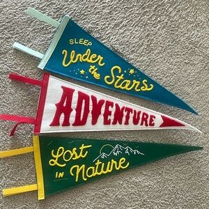 Wall pennants + free kids book!